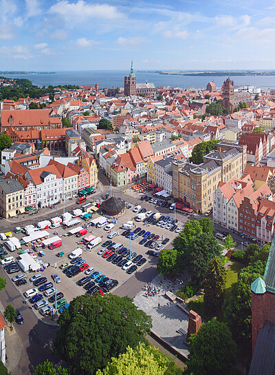 UNESCO-Weltkulturerbe: die Altstadt von Stralsund