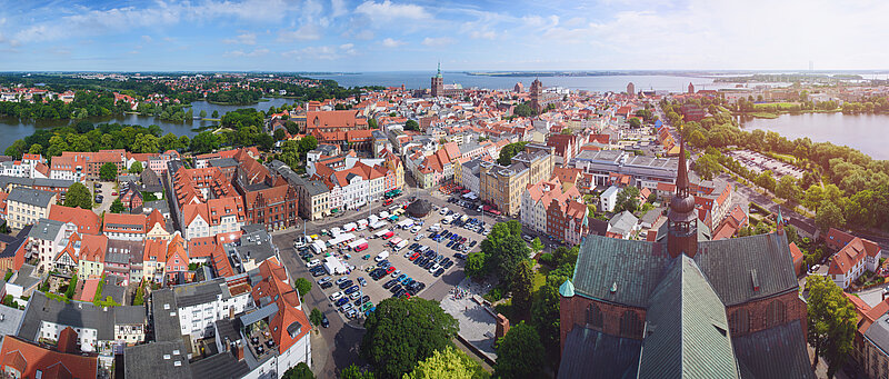 UNESCO-Weltkulturerbe: die Altstadt von Stralsund