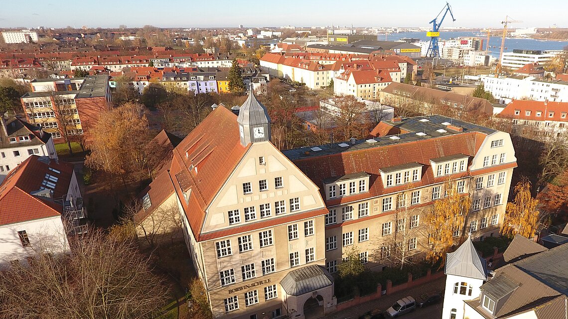 Bild von Borwinschule Rostock, Integrierte Gesamtschule mit gymnasialer Oberstufe
